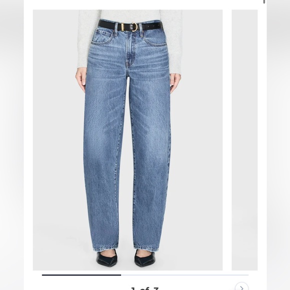 FRAME Low Slung Barrel Jeans LBL510 in Catalina size 28 - Picture 1 of 4